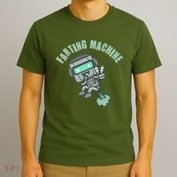 Funny Farting Machine Robot T-Shirt thumb 3