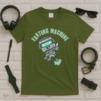 Funny Farting Machine Robot T-Shirt thumb 5