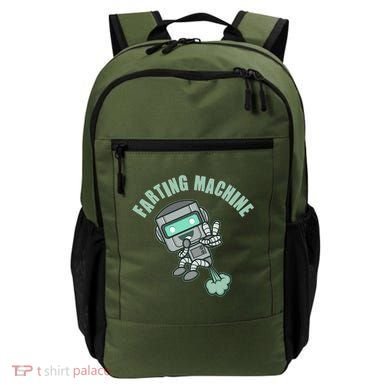 Funny Farting Machine Robot Backpack