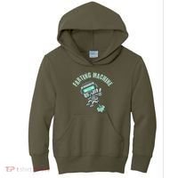 Funny Farting Machine Robot Kids Hoodie thumb 0