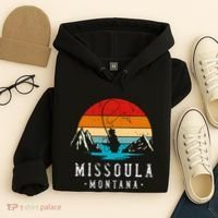Fly Fishing Missoula Montana Hoodie thumb 4