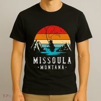 Fly Fishing Missoula Montana T-Shirt thumb 3