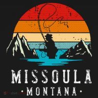 Fly Fishing Missoula Montana T-Shirt thumb 7