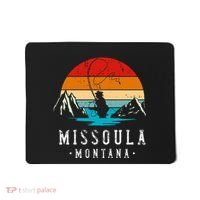 Fly Fishing Missoula Montana Mousepad thumb 0