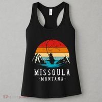 Fly Fishing Missoula Montana Women's Tank Top thumb 3