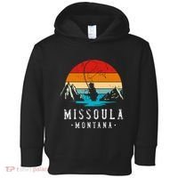 Fly Fishing Missoula Montana Toddler Hoodie thumb 0