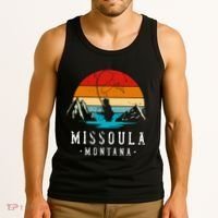 Fly Fishing Missoula Montana Tank Top thumb 3