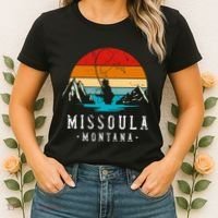 Fly Fishing Missoula Montana Women's T-Shirt thumb 2