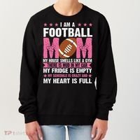 Funny Football Mom Quote Fan Women's Sweatshirt thumb 0
