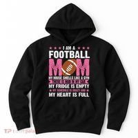 Funny Football Mom Quote Fan Hoodie thumb 0