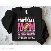 Funny Football Mom Quote Fan Sweatshirt thumb 2
