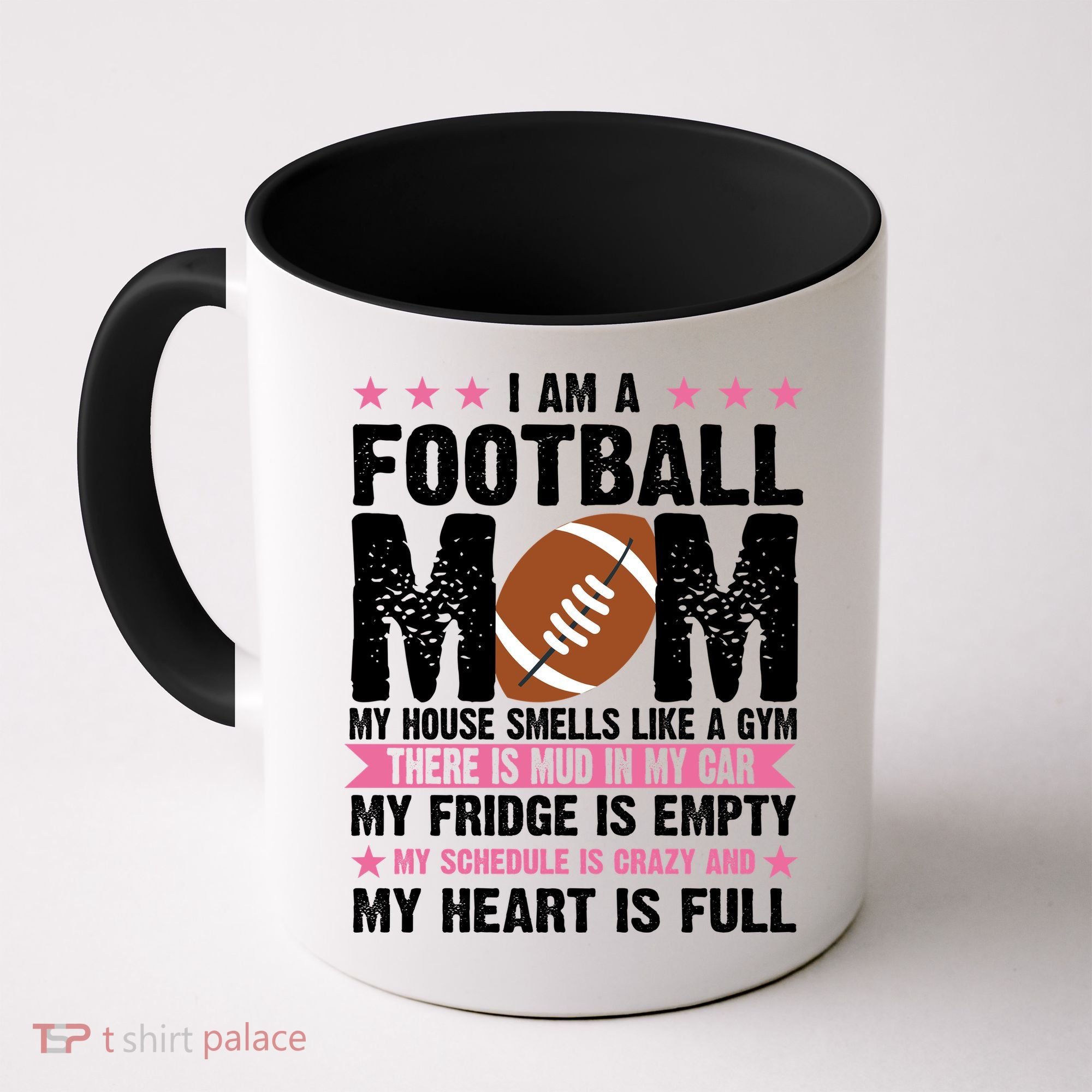 Funny Football Mom Quote Fan Coffee Mug