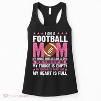 Funny Football Mom Quote Fan Women's Tank Top thumb 0
