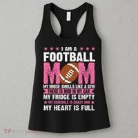 Funny Football Mom Quote Fan Women's Tank Top thumb 3