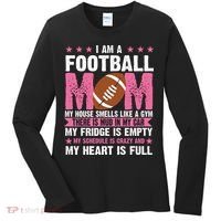Funny Football Mom Quote Fan Women's Long Sleeve Shirt thumb 0