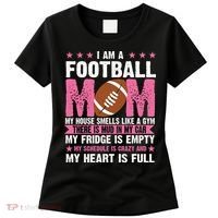 Funny Football Mom Quote Fan Women's T-Shirt thumb 0