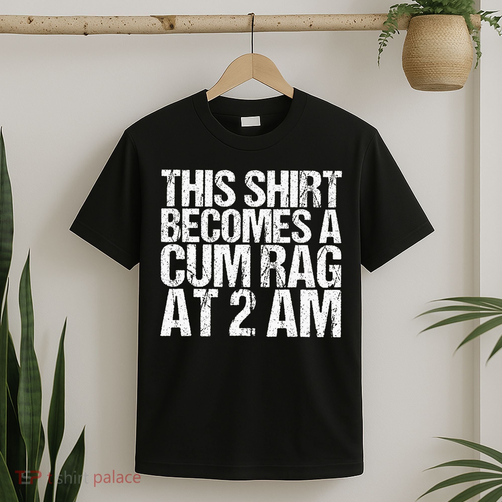 Funny For Men Women With Sayings Cum Rag T-Shirt