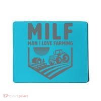 Funny Farmer Milf Man I Love Farming Gift Mousepad thumb 0