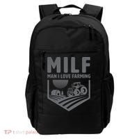 Funny Farmer Milf Man I Love Farming Gift Backpack thumb 0