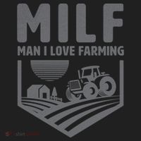 Funny Farmer Milf Man I Love Farming Gift Beanie thumb 2