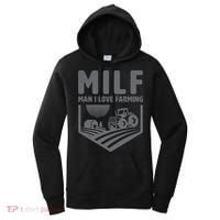 Funny Farmer Milf Man I Love Farming Gift Women's Hoodie thumb 0