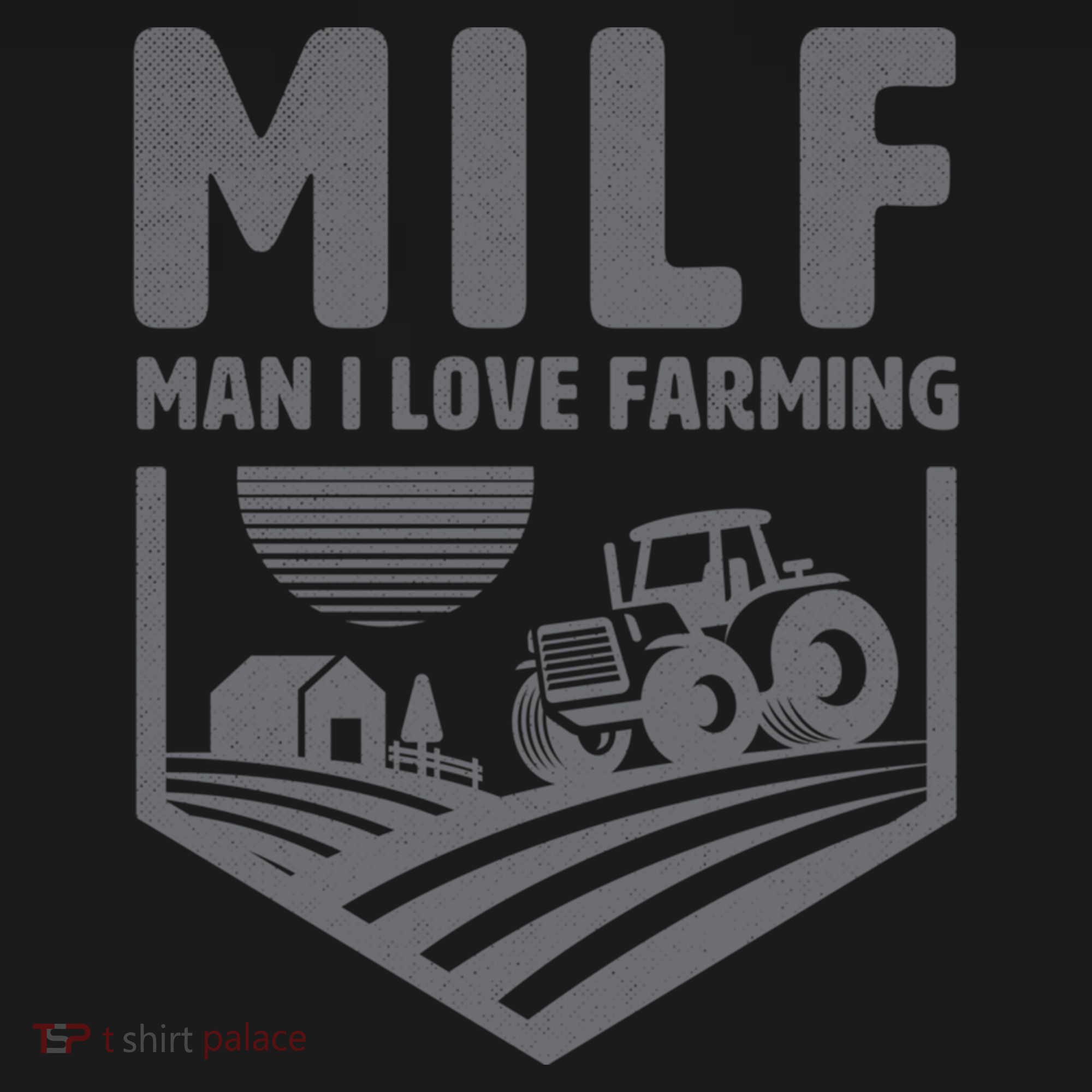 Funny Farmer Milf Man I Love Farming Gift Visor