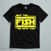 Funny Fishing May The Fish Be With You Fisher T-Shirt thumb 5