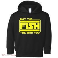 Funny Fishing May The Fish Be With You Fisher Toddler Hoodie thumb 0
