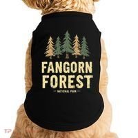 Fangorn Forest National Park Bookworms Saying Doggie Tank thumb 0
