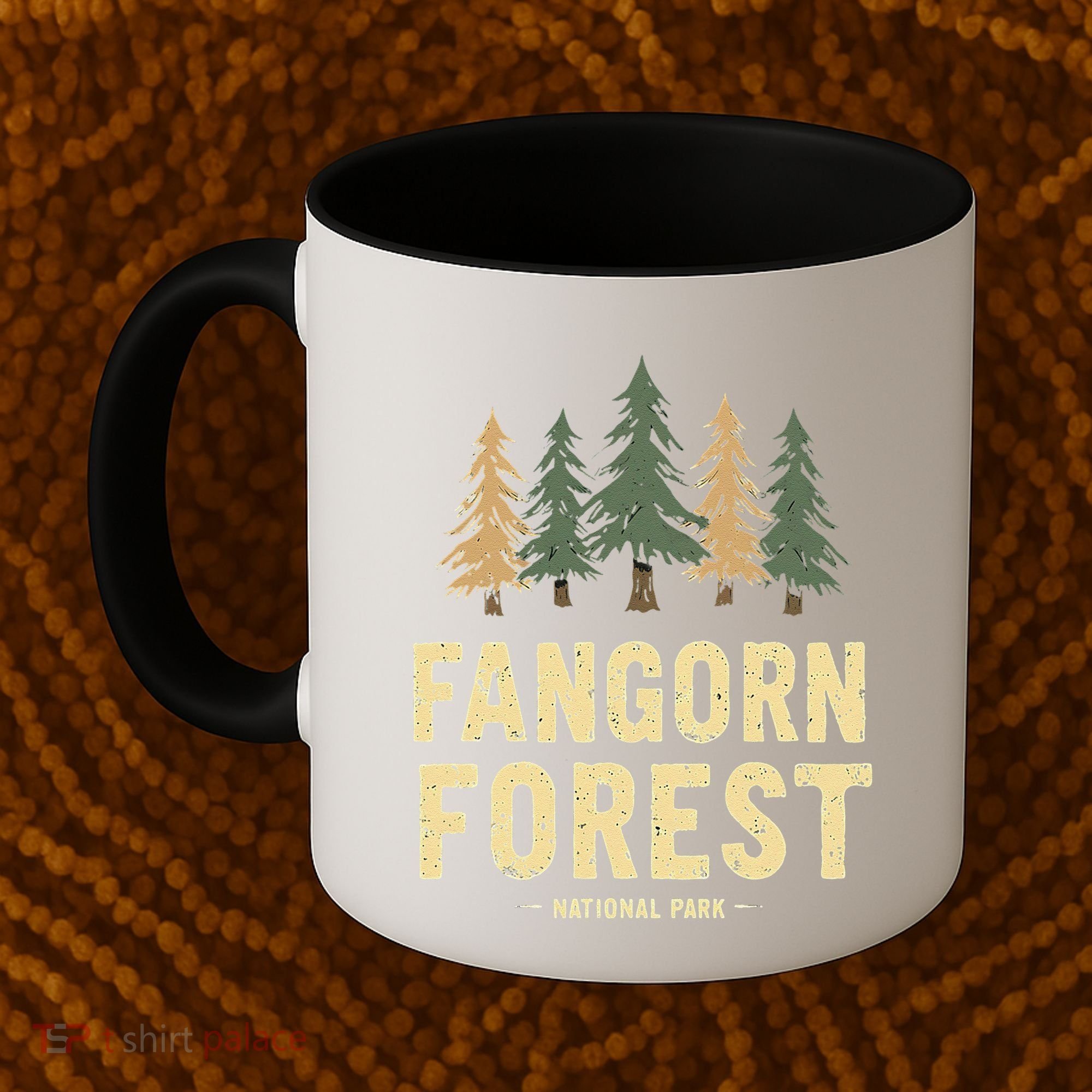 Fangorn Forest National Park Bookworms Saying Coffee Mug