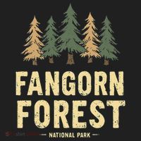 Fangorn Forest National Park Bookworms Saying Beanie thumb 2