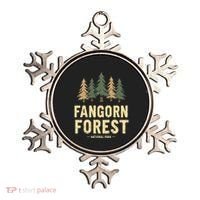 Fangorn Forest National Park Bookworms Saying Ornament thumb 0