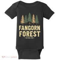 Fangorn Forest National Park Bookworms Saying Baby Bodysuit thumb 0