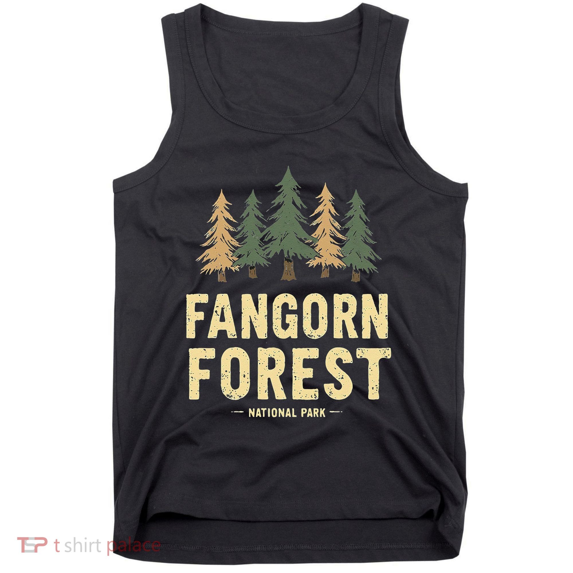 Fangorn Forest National Park Bookworms Saying Tank Top
