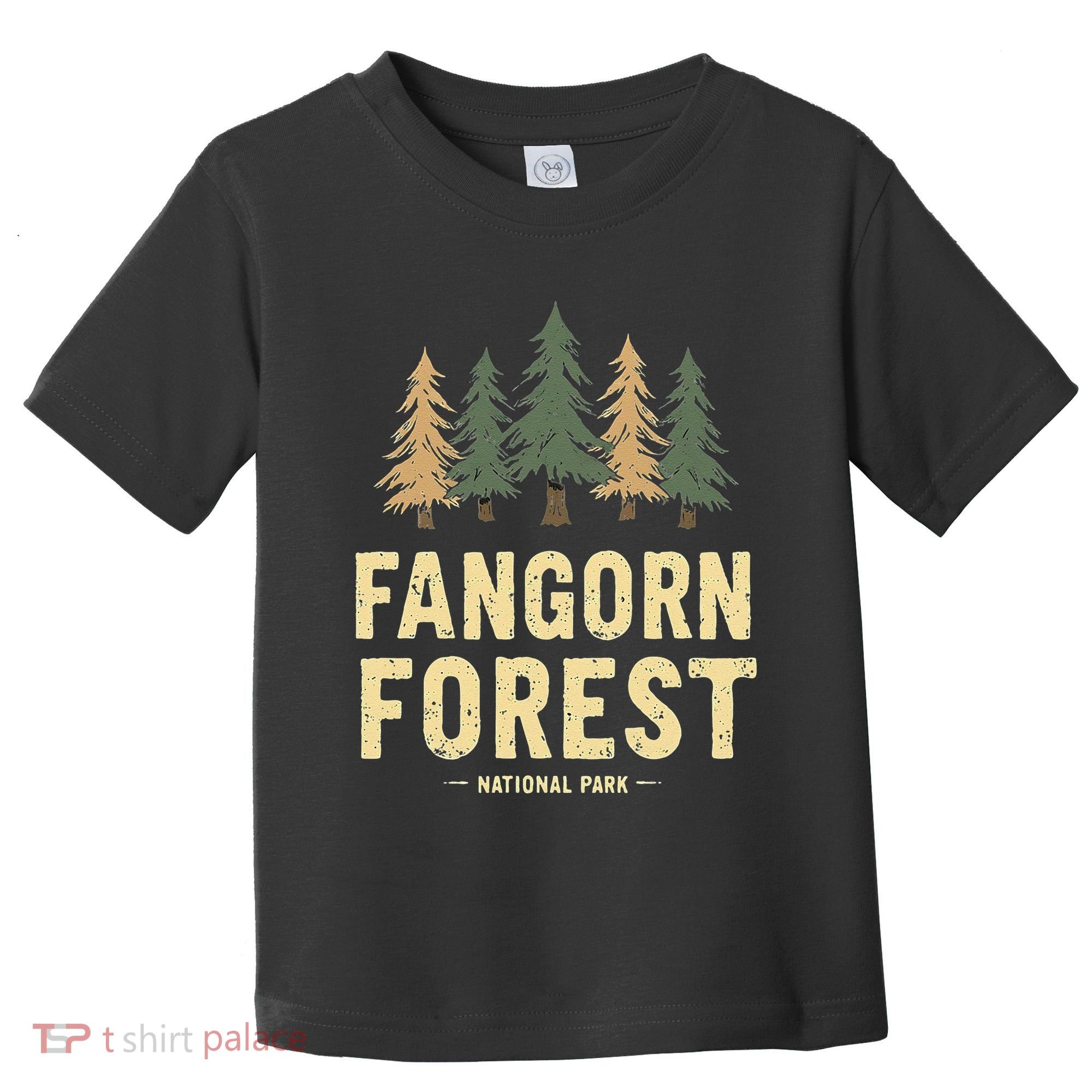 Fangorn Forest National Park Bookworms Saying Toddler T-Shirt