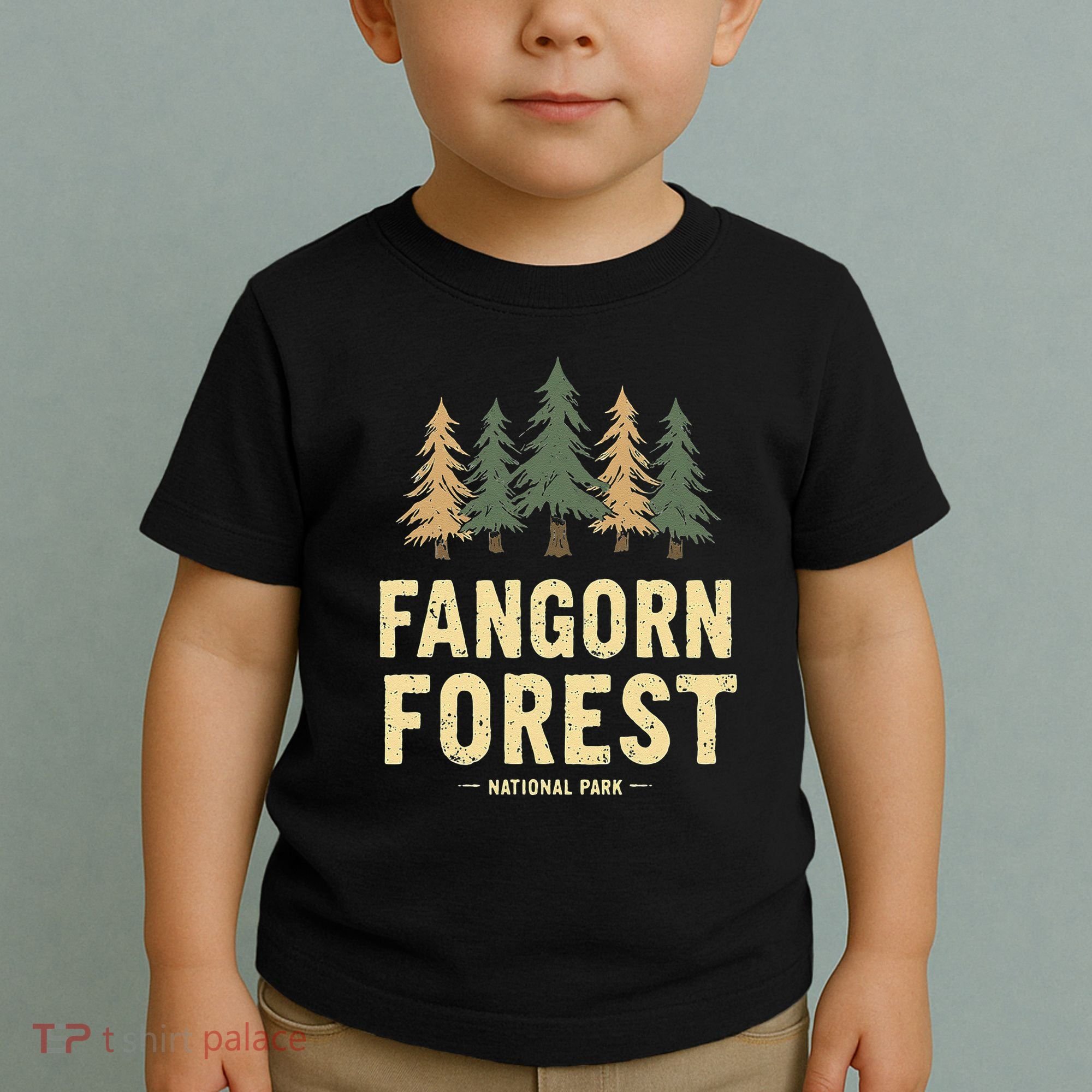 Fangorn Forest National Park Bookworms Saying Toddler T-Shirt