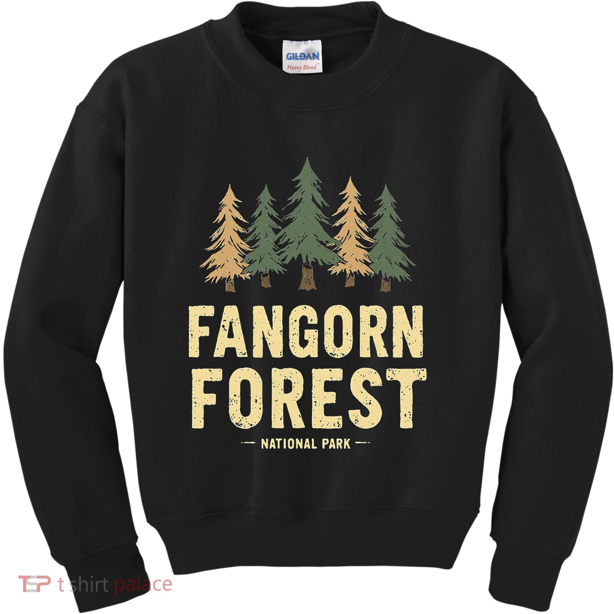 Fangorn Forest National Park Bookworms Saying Kids Sweatshirt