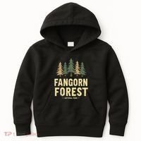 Fangorn Forest National Park Bookworms Saying Kids Hoodie thumb 0