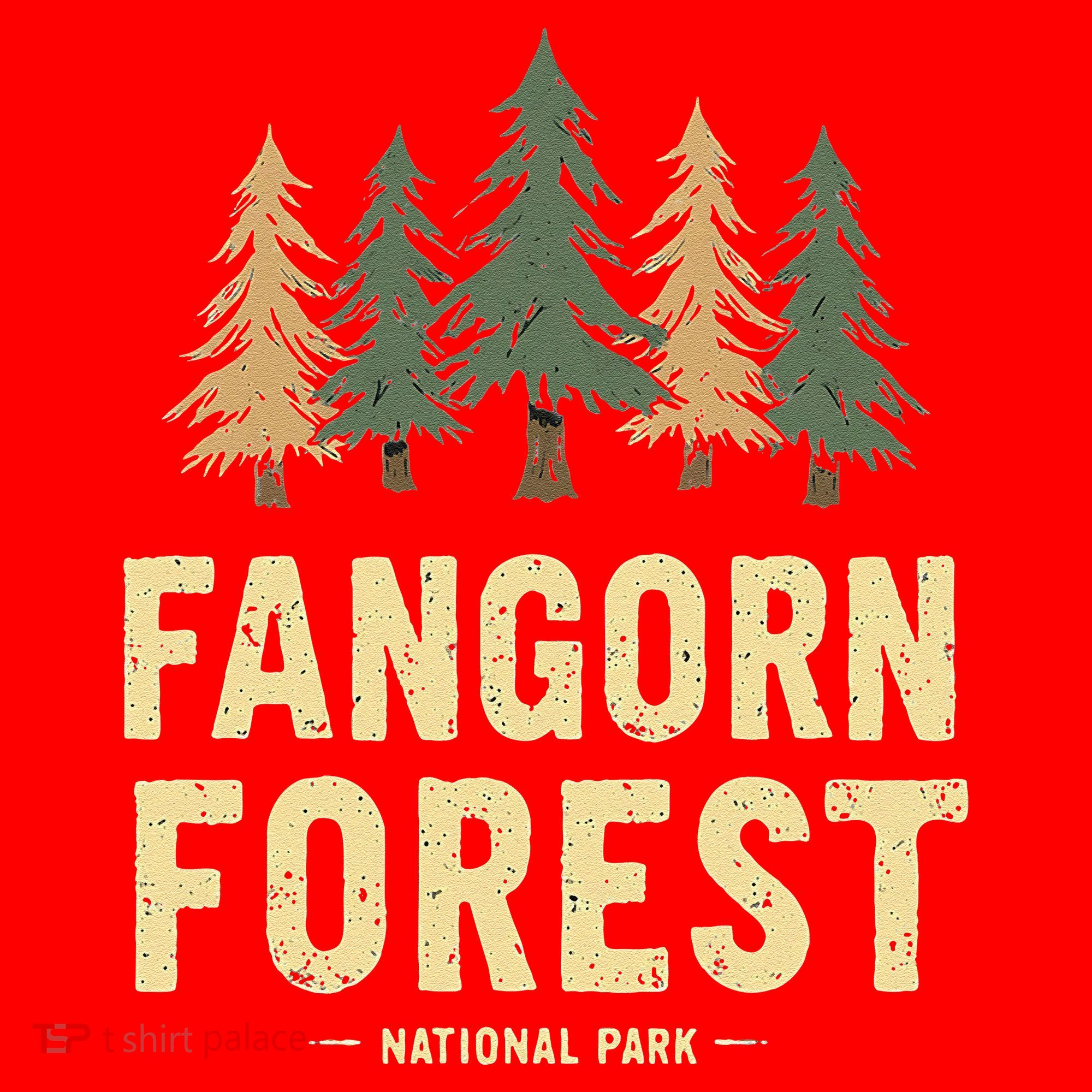 Fangorn Forest National Park Bookworms Saying Santa Hat