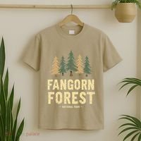 Fangorn Forest National Park Bookworms Saying T-Shirt thumb 2