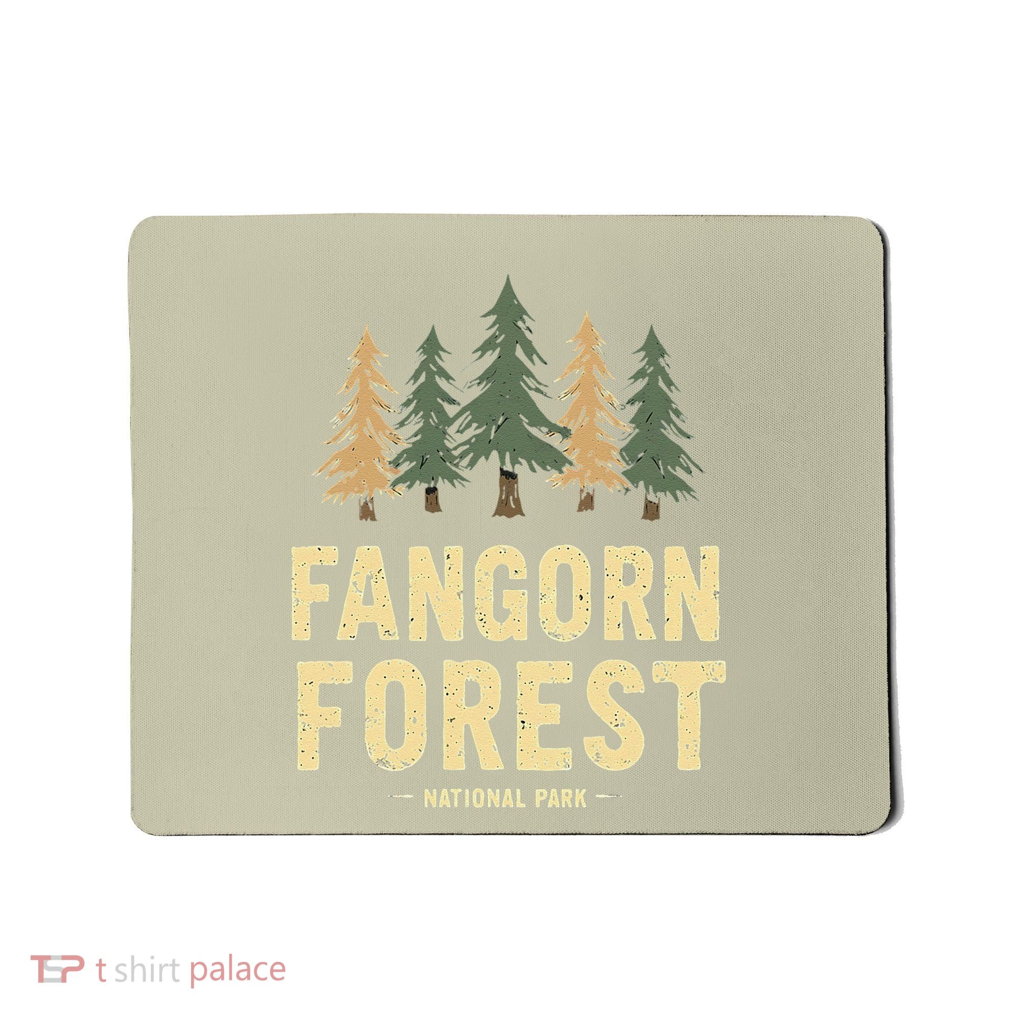 Fangorn Forest National Park Bookworms Saying Mousepad