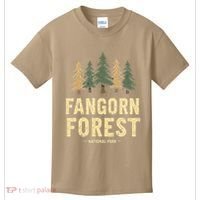 Fangorn Forest National Park Bookworms Saying Kids T-Shirt thumb 0