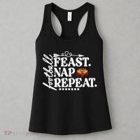 Football Feast Nap Repeat Women's Tank Top thumb 3