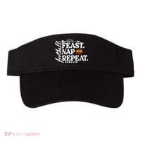 Football Feast Nap Repeat Visor thumb 0
