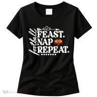 Football Feast Nap Repeat Women's T-Shirt thumb 0