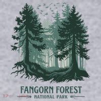 Fangorn Forest National Park Bookworms Saying Women's Sweatshirt thumb 2