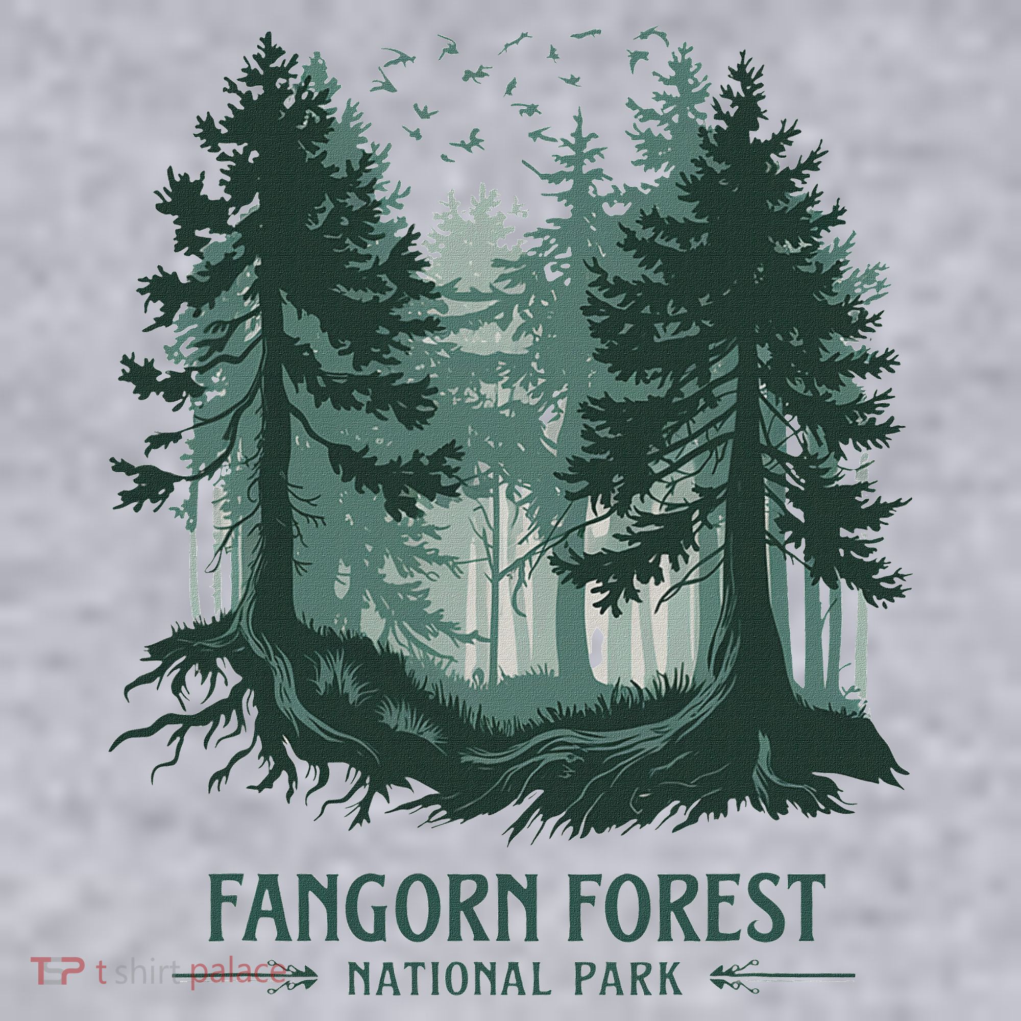 Fangorn Forest National Park Bookworms Saying Women's Sweatshirt