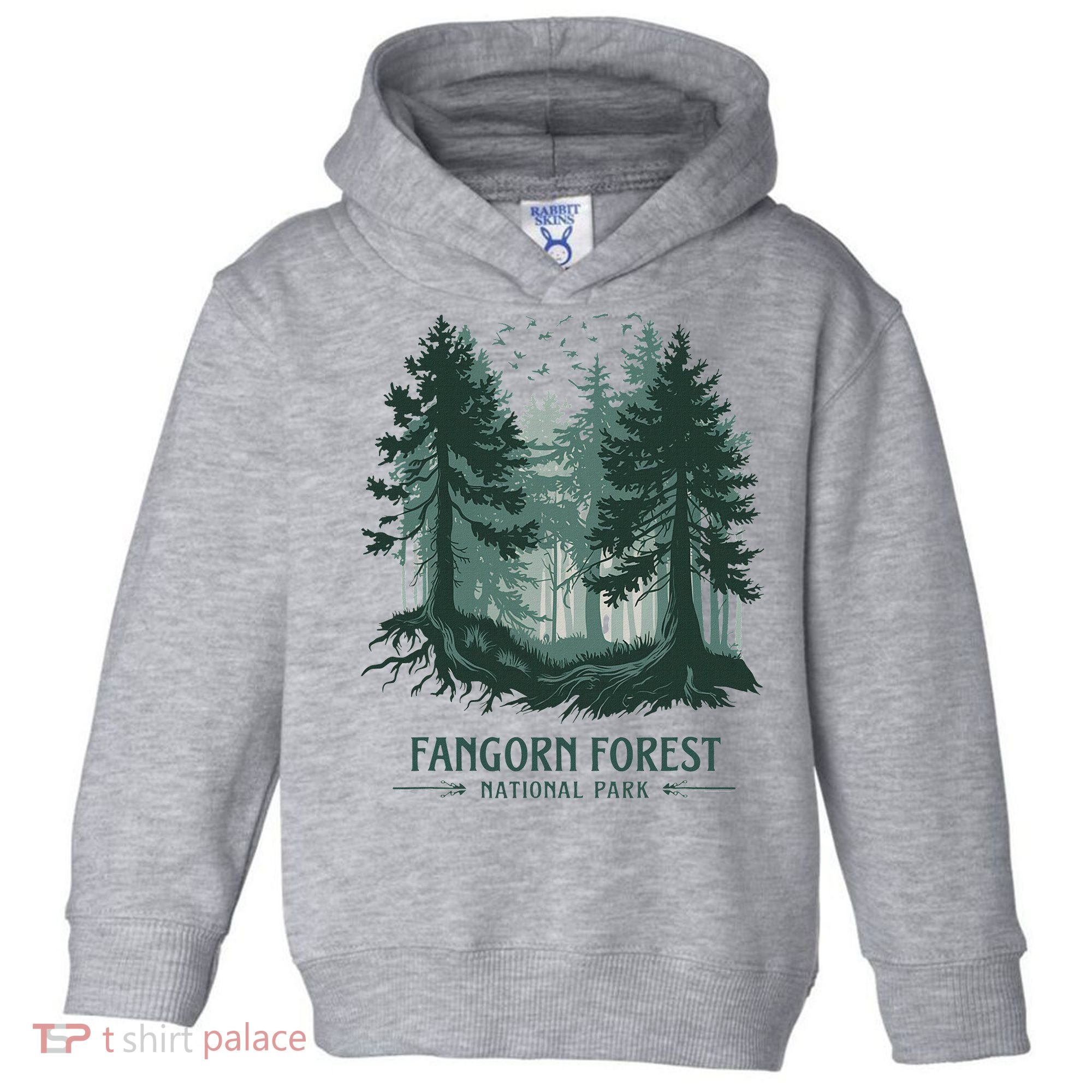 Fangorn Forest National Park Bookworms Saying Toddler Hoodie