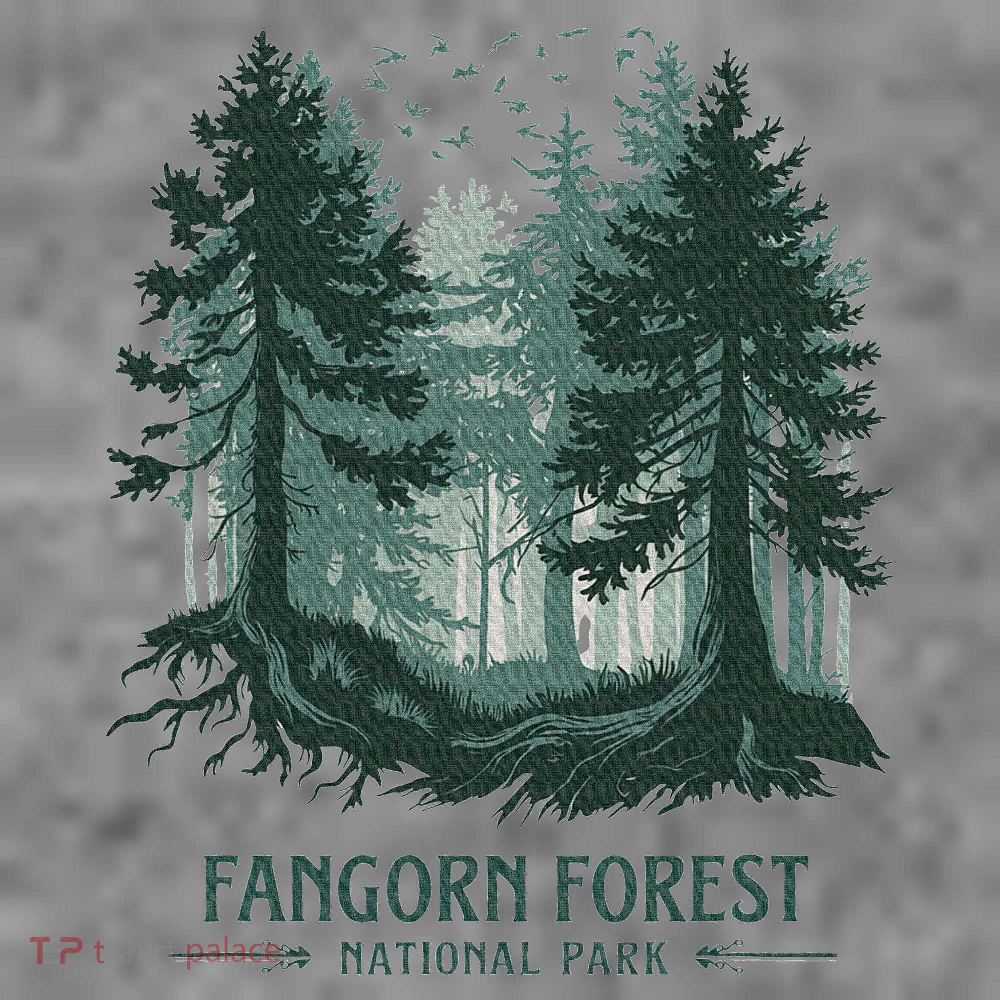 Fangorn Forest National Park Bookworms Saying Toddler Hoodie