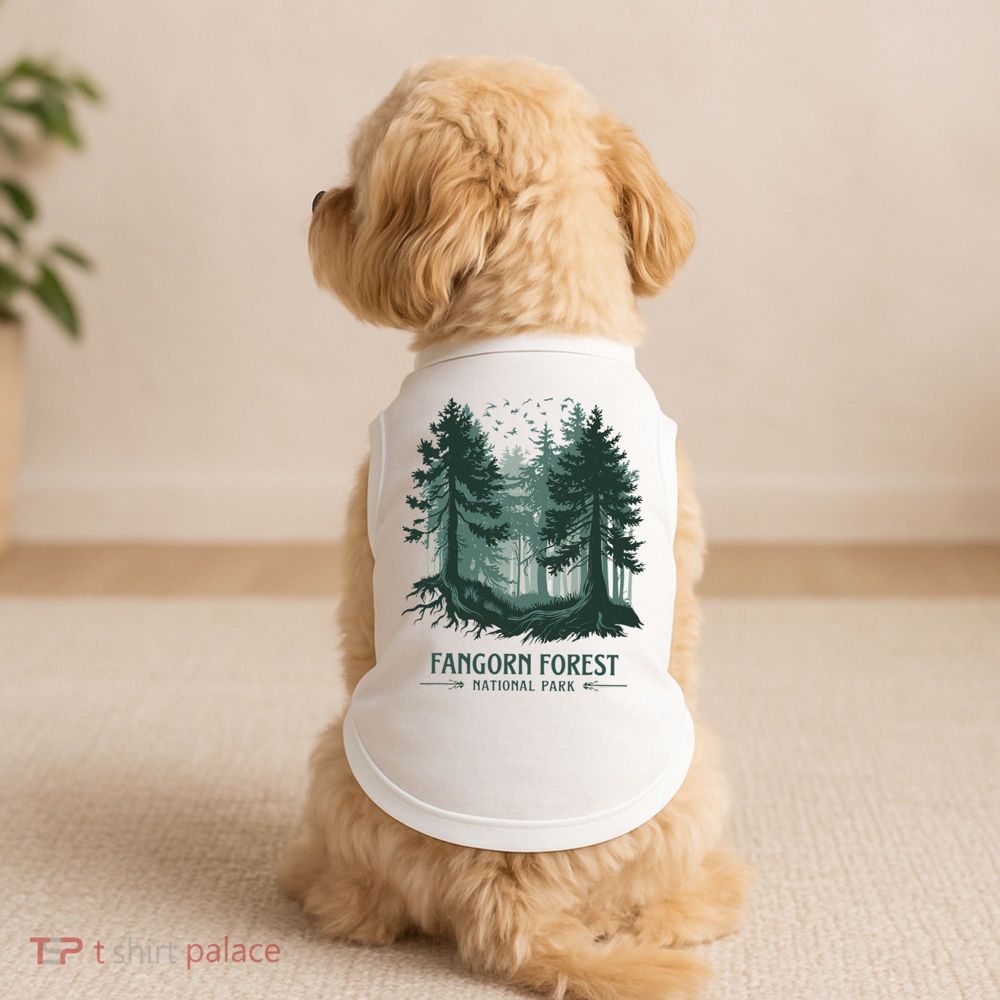 Fangorn Forest National Park Bookworms Saying Doggie Tank